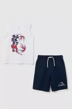 Комплект хлопковый из майки и шорт OVS