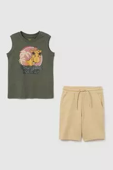 Комплект хлопковый из майки и шорт OVS