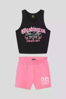 Комплект хлопковый из майки шорт OVS