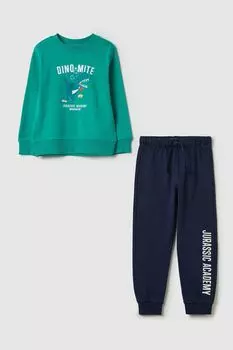 Комплект хлопковый из свитшота и брюк OVS