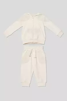 Комплект хлопковый из толстовки и брюк Leoking