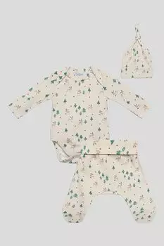 Комплект хлопковый с принтом Choupette