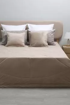 Комплект из 2 наволочек и покрывала с принтом Allure La Prima