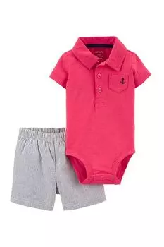 Комплект из боди и шорт Carter's