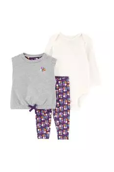 Комплект из боди, жилета и брюк из хлопка Carter's