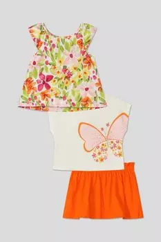 Комплект из двух футболок и шорт Mayoral