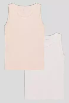 Комплект из двух хлопковых маек Benetton Undercolors