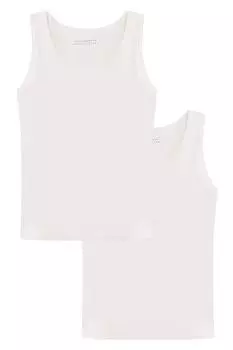 Комплект из двух хлопковых маек Benetton Undercolors