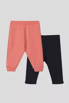 Комплект из двух однотонных джоггеров Fagottino