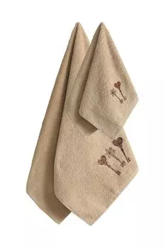 Комплект из двух полотенец с вышивкой Chiavi COINCASA