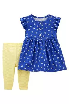 Комплект из футболки и леггинсов Carter's