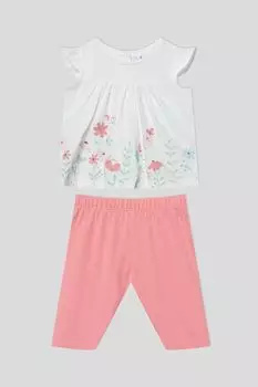 Комплект из футболки и легинсов Fagottino