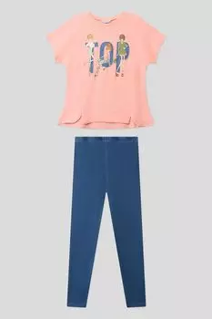 Комплект из футболки и легинсов Mayoral