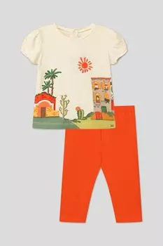 Комплект из футболки и легинсов Mayoral