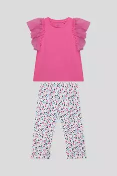 Комплект из футболки и легинсов с принтом OVS