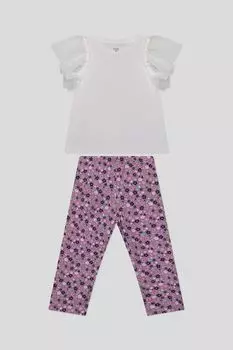 Комплект из футболки и легинсов с принтом OVS