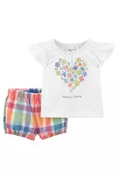 Комплект из футболки и шорт Carter's