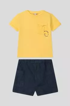 Комплект из футболки и шорт Fagottino