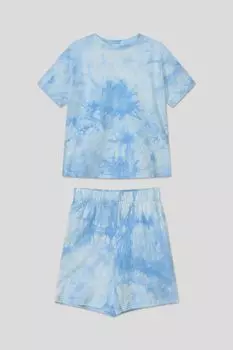 Комплект из футболки и шорт с принтом GIOCO