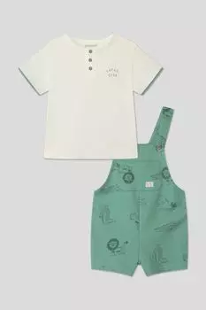 Комплект из комбинезона и футболки Mayoral