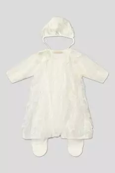 Комплект из комбинезона-платья и чепчика Choupette