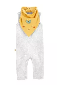 Комплект из полукомбинезона и нагрудника Carter's