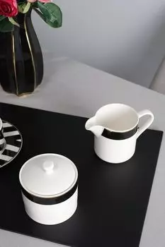 Комплект из сахарницы и молочника из фарфора Mikasa Kitchen Craft