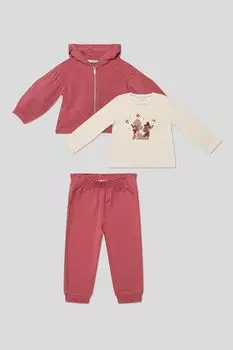 Комплект из толстовки, футболки и брюк Mayoral