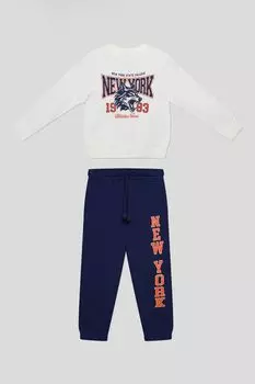 Комплект из толстовки и брюк с принтом OVS