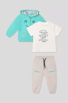 Комплект из толстовки и футболки с брюками Mayoral