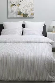 Комплект постельного белья хлопковый с принтом COINCASA