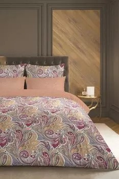 Комплект постельного белья из сатина с принтом Nikea Verossa