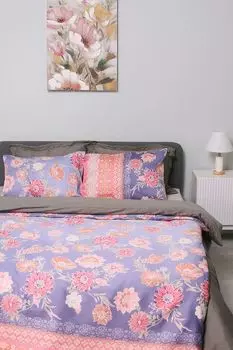 Комплект постельного белья из сатина с принтом Posillipo Bassetti