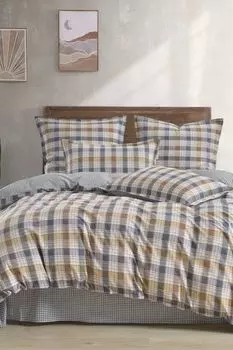 Комплект постельного белья из сатина в клетку Sofi De MarkO
