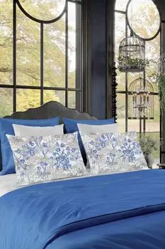 Комплект сатиновый из пододеяльника и наволочки Калмыцкая степь Mollen