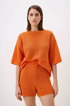 Комплект вязаный из джемпера и шорт Marhatter