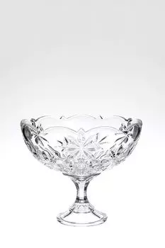 Конфетница хрустальная на ножке Perseus-nova Crystalite Bohemia