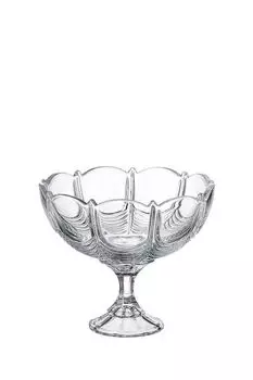 Конфетница на ножке из хрусталя Orion 22 см Crystalite Bohemia