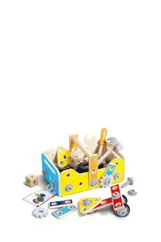 Конструктор Ящик для инструментов из 83 элементов Hape