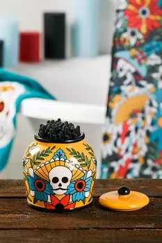 Контейнер керамический Los Muertos Moroshka