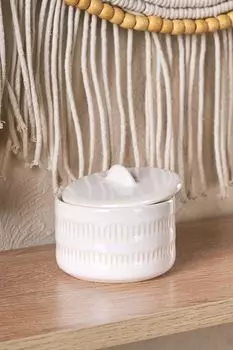 Контейнер керамический с крышкой Nebeskvit Moroshka