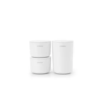 Контейнер с крышкой ReNew 3 шт Brabantia