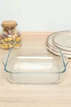 Контейнер с крышкой стеклянный COINCASA