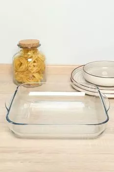 Контейнер с крышкой стеклянный COINCASA