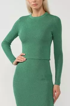 Короткий облегающий пуловер SHADE