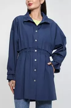 Короткий плащ на кнопках Perspective