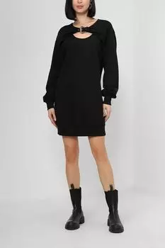 Короткое платье из хлопка VERSACE JEANS COUTURE