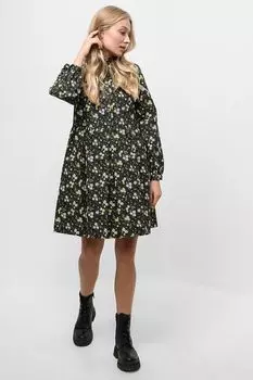 Короткое платье с цветочным принтом BELUCCI