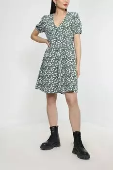 Короткое платье с цветочным принтом BELUCCI