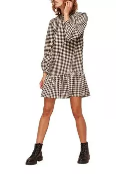 Короткое платье в клетку WHISTLES